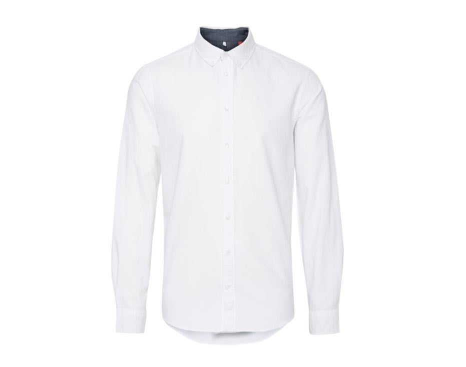 Blend Heavy Cotton White Shirt